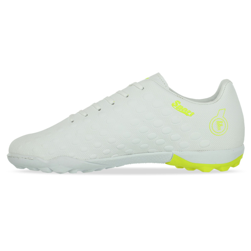 Сороконіжки футбольні DIFFERENT SPORT SG-301314-3 розмір 40-45 білий-жовтий