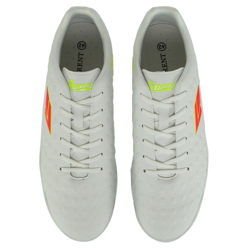 Сороконіжки футбольні DIFFERENT SPORT SG-301314-3 розмір 40-45 білий-жовтий