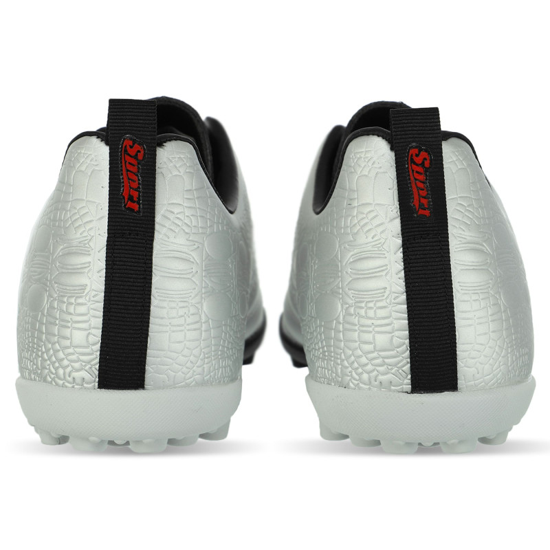 Сороконіжки футбольні DIFFERENT SPORT SG-301317-3 розмір 40-45 срібний-чорний