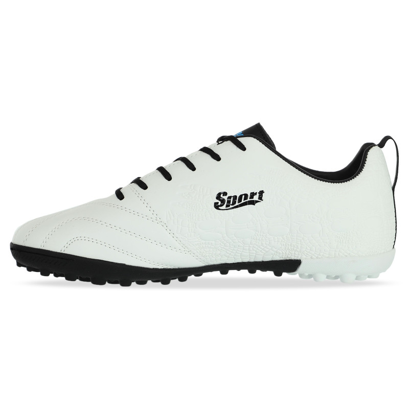 Сороконіжки футбольні DIFFERENT SPORT SG-301317-4 розмір 40-45 білий-чорний