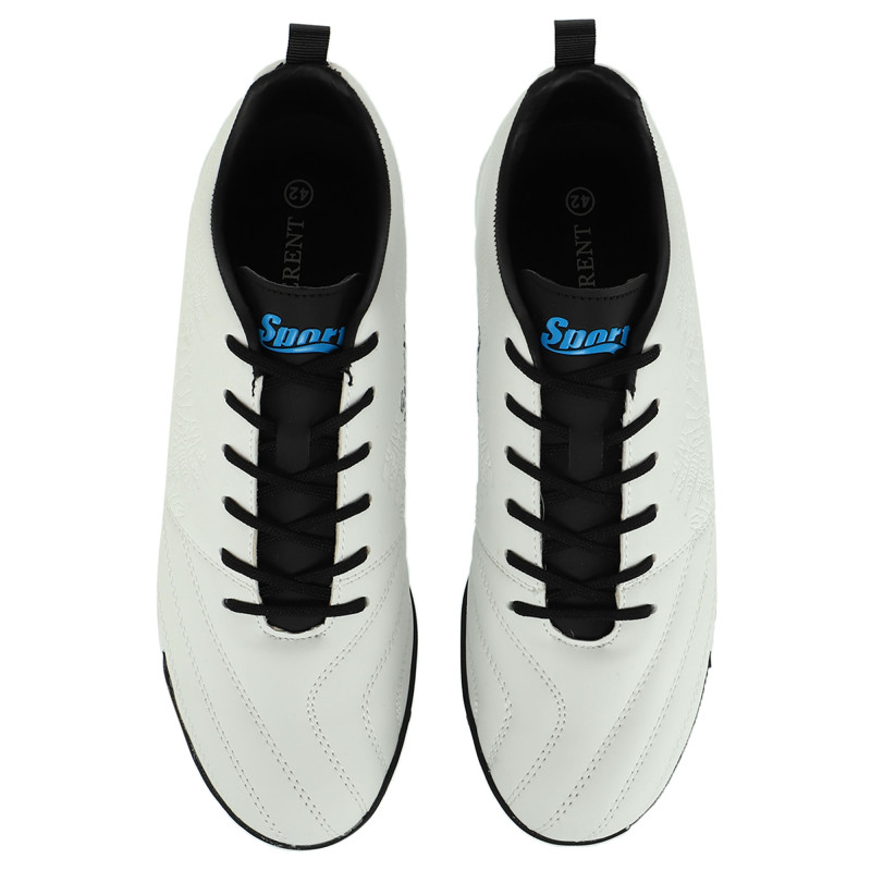 Сороконіжки футбольні DIFFERENT SPORT SG-301317-4 розмір 40-45 білий-чорний