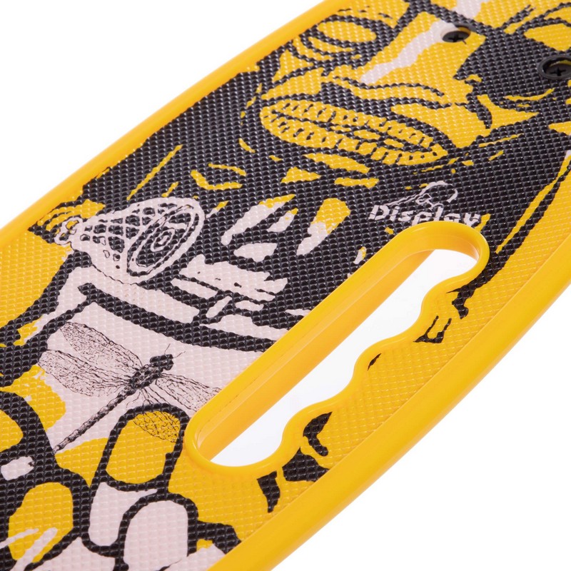 Пенні борд Penny Board круїзер пластиковий з колесами які світяться та ручкою для перенесення 24