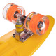 Пенні борд Penny Board круїзер пластиковий з колесами які світяться та ручкою для перенесення 24