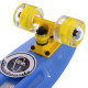 Пенні борд Penny Board круїзер пластиковий з колесами які світяться FISH SK-405-10 синій-жовтий