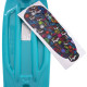 Пенні борд Penny Board круїзер пластиковий з колесами які світяться FISH SK-405-11 м’ятний-чорний-фіолетовий