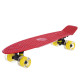 Пенні борд Penny Board круїзер пластиковий з колесами які світяться FISH SK-405-15 червоний-чорний-жовтий