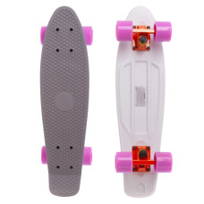 Пенні борд Penny Board круїзер пластиковий RUBBER SOFT 22