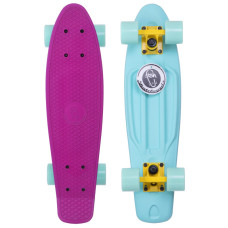 Пенні борд Penny Board круїзер пластиковий RUBBER SOFT 22