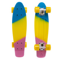 Пенні борд Penny Board круїзер пластиковий RUBBER SOFT 22