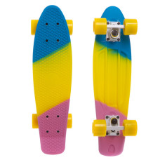 Пенні борд Penny Board круїзер пластиковий RUBBER SOFT 22