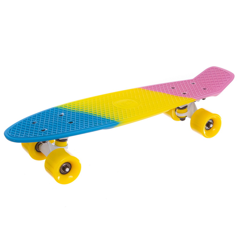 Пенні борд Penny Board круїзер пластиковий RUBBER SOFT 22
