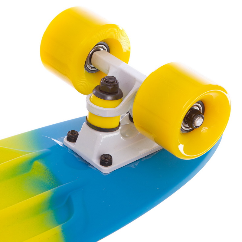 Пенні борд Penny Board круїзер пластиковий RUBBER SOFT 22