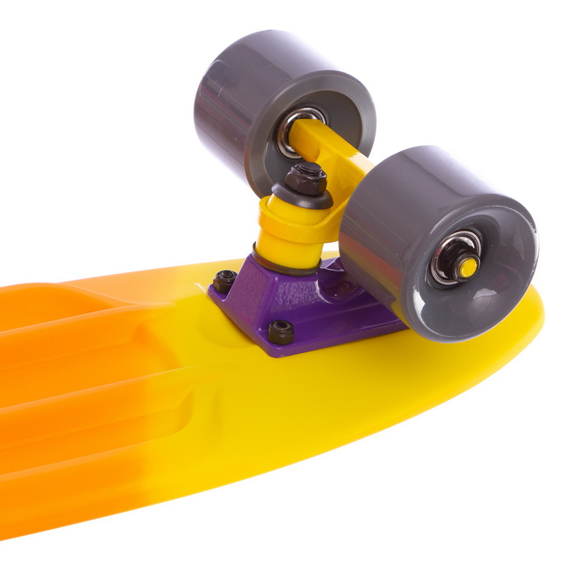 Пенні борд Penny Board круїзер пластиковий RUBBER SOFT 22
