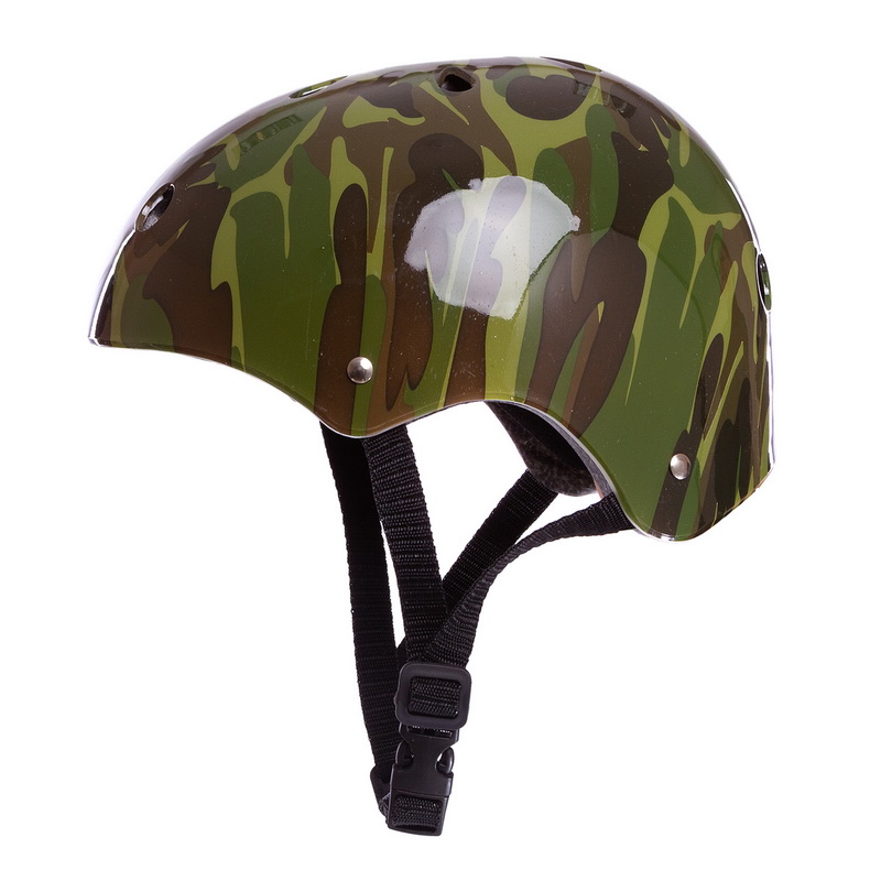 Шолом казанок захисний Zelart SK-5616-010 L-54-56 камуфляж зелений