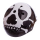 Шолом казанок захисний Zelart SKULL SK-5616-015 L-54-56 чорний-білий