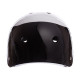 Шолом казанок захисний Zelart SKULL SK-5616-015 L-54-56 чорний-білий