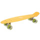 Пенні борд Penny Board круїзер пластиковий з колесами які світяться SP-Sport SK-5672-1 жовтий-салатовий