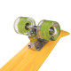 Пенні борд Penny Board круїзер пластиковий з колесами які світяться SP-Sport SK-5672-1 жовтий-салатовий