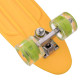 Пенні борд Penny Board круїзер пластиковий з колесами які світяться SP-Sport SK-5672-1 жовтий-салатовий
