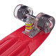 Пенні борд Penny Board круїзер пластиковий з колесами які світяться SP-Sport SK-5672-10 червоний-чорний
