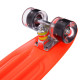 Пенні борд Penny Board круїзер пластиковий з колесами які світяться SP-Sport SK-5672-11 помаранчевий-чорний