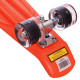 Пенні борд Penny Board круїзер пластиковий з колесами які світяться SP-Sport SK-5672-11 помаранчевий-чорний