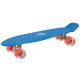Пенні борд Penny Board круїзер пластиковий з колесами які світяться SP-Sport SK-5672-2 синій-помаранчевий