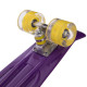 Пенні борд Penny Board круїзер пластиковий з колесами які світяться SP-Sport SK-5672-3 фіолетовий-жовтий