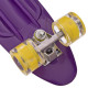 Пенні борд Penny Board круїзер пластиковий з колесами які світяться SP-Sport SK-5672-3 фіолетовий-жовтий