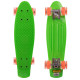 Пенні борд Penny Board круїзер пластиковий з колесами які світяться SP-Sport SK-5672-7 салатовий-помаранчевий
