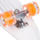 Пенні борд Penny Board круїзер пластиковий з колесами які світяться та ручкою для перенесення 24