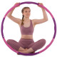 Обруч для схуднення розбірної Хула Хуп Hula Hoop FITNESS RING SL-3012 8 секцій фіолетовий-рожевий