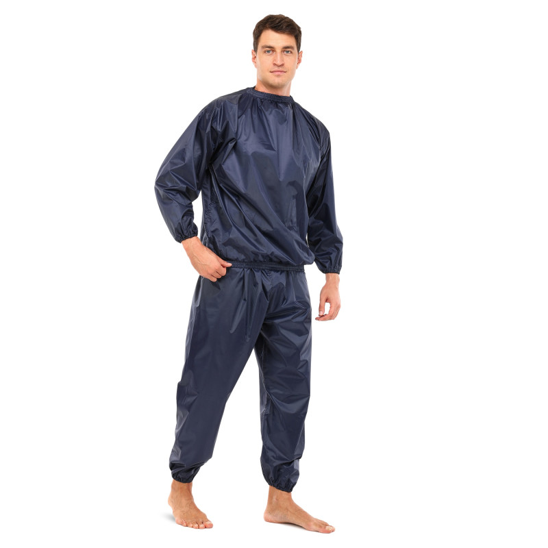 Костюм-сауна для схуднення SAUNA SUIT SIBOTE ST-0025 XL-3XL сірий