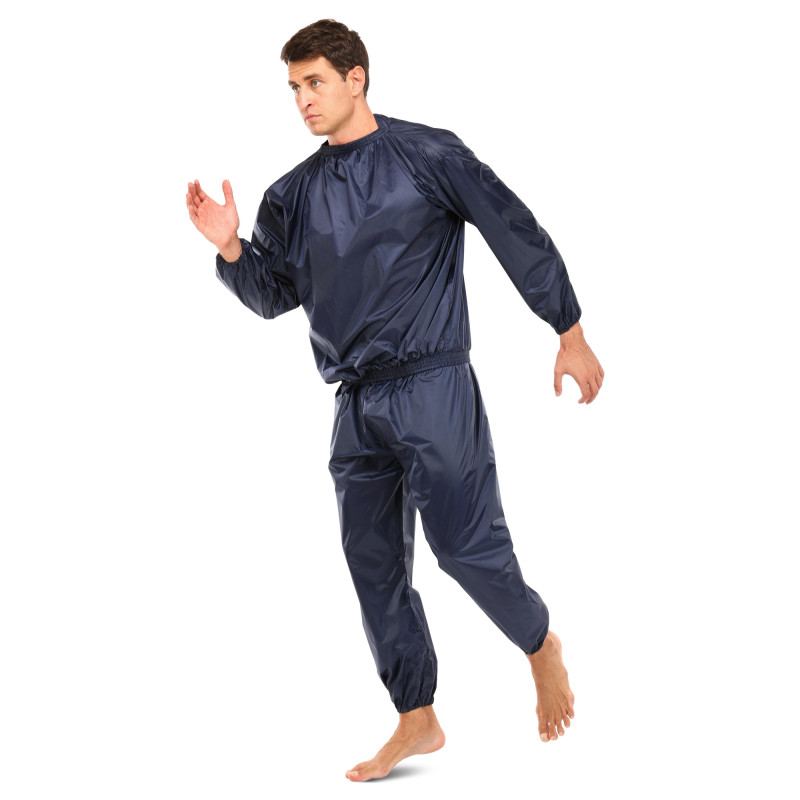 Костюм-сауна для схуднення SAUNA SUIT SIBOTE ST-0025 XL-3XL сірий