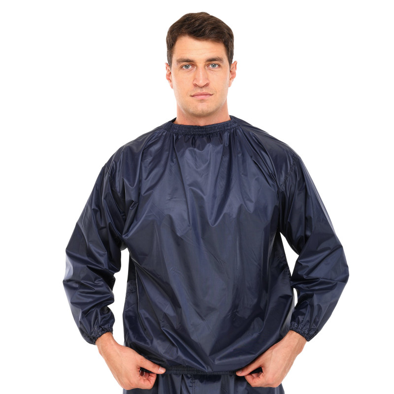Костюм-сауна для схуднення SAUNA SUIT SIBOTE ST-0025 XL-3XL сірий