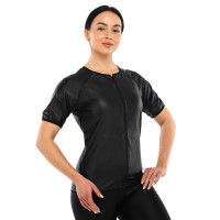 Кофта-сауна для схуднення жіноча HEATOUTFIT ST-2115 M-3XL чорний