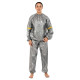 Костюм-сауна для схуднення SAUNA SUIT SIBOTE ST-2122 L-3XL сірий