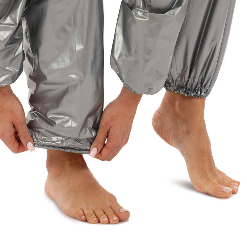 Костюм-сауна для схуднення SAUNA SUIT SIBOTE ST-2122 L-3XL сірий