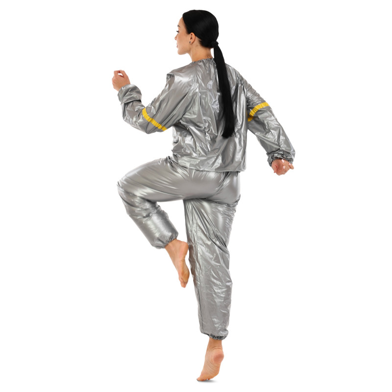 Костюм-сауна для схуднення SAUNA SUIT SIBOTE ST-2122 L-3XL сірий