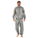 Костюм-сауна для схуднення SAUNA SUIT SIBOTE ST-2122 L-3XL сірий
