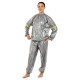 Костюм-сауна для схуднення SAUNA SUIT SIBOTE ST-2122 L-3XL сірий