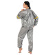 Костюм-сауна для схуднення SAUNA SUIT SIBOTE ST-2122 L-3XL сірий