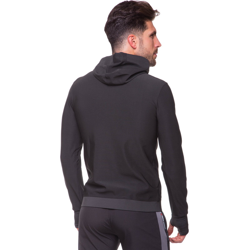 Кофта для схуднення з ефектом сауни HEATOUTFIT ST-2141 L-4XL чорний