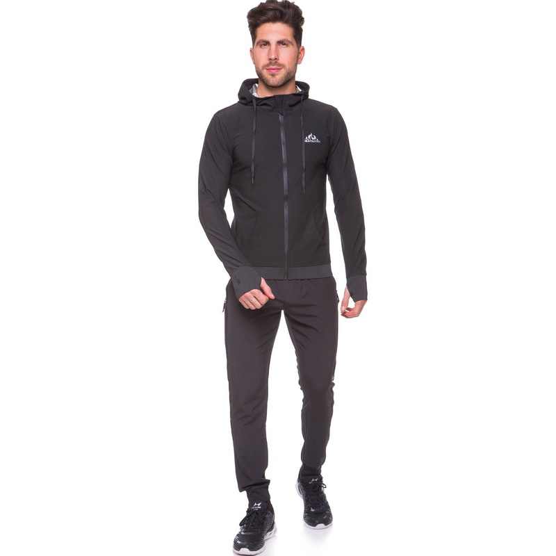 Кофта для схуднення з ефектом сауни HEATOUTFIT ST-2141 L-4XL чорний