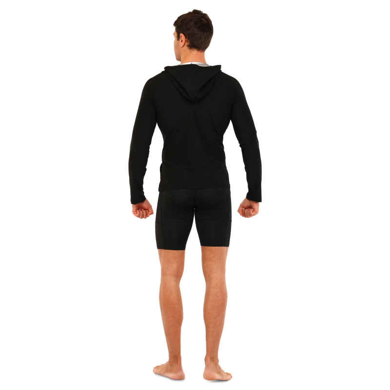 Кофта для схуднення з ефектом сауни HEATOUTFIT ST-2142 M-4XL чорний