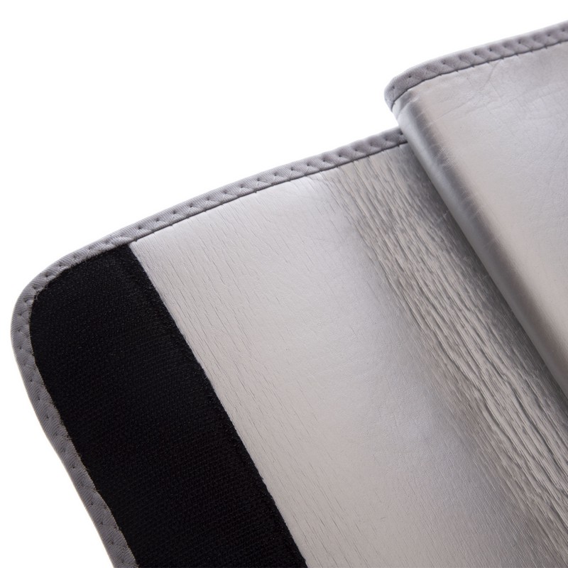 Пояс для схуднення з композитної тканини Nano Hot Silver HEATOUTFIT ST-2148-M розмір 100смх18смх3мм чорний