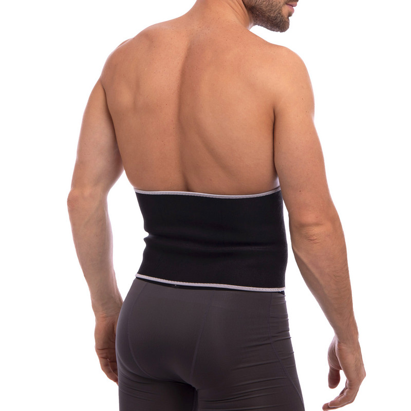 Пояс для схуднення з композитної тканини Nano Hot Silver HEATOUTFIT ST-2148-XL розмір 110смх28смх3мм чорний