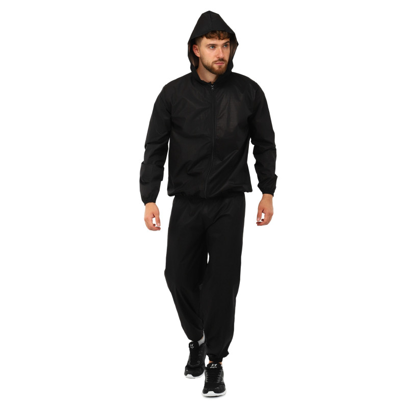 Костюм-сауна для схуднення SAUNA SUIT SIBOTE ST-6001 XL-4XL чорний
