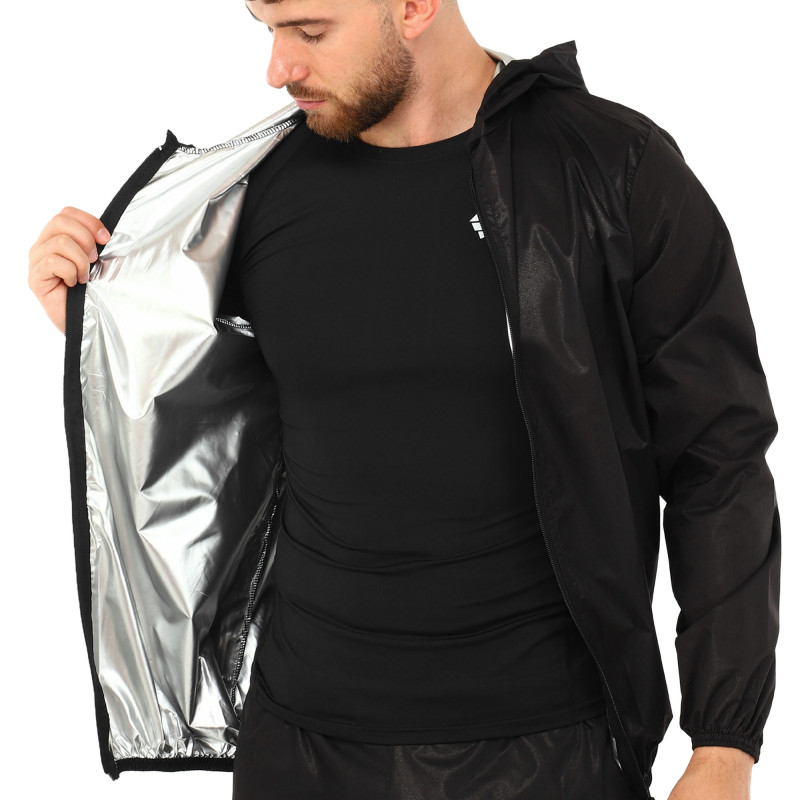Костюм-сауна для схуднення SAUNA SUIT SIBOTE ST-6001 XL-4XL чорний