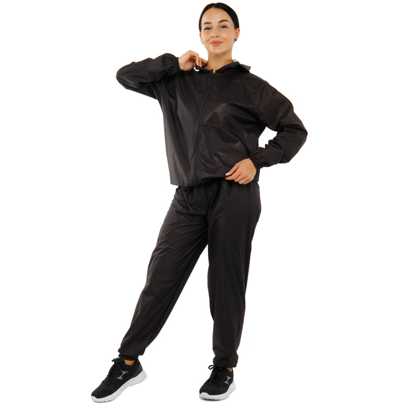 Костюм-сауна для схуднення SAUNA SUIT SIBOTE ST-6001 XL-4XL чорний